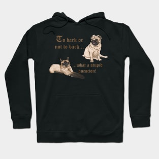 Dog, Bulldog, Cat, Shakespeare, Philosophy, Funny Hoodie